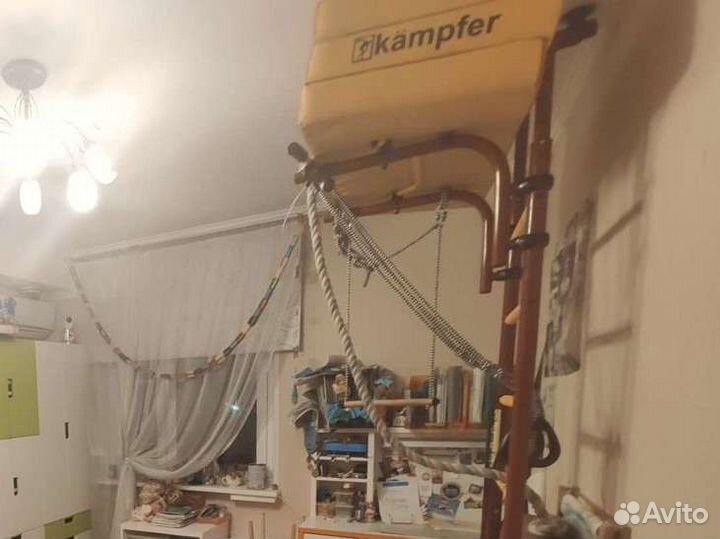 Детская шведская стенка с турником