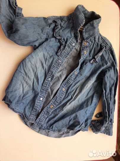 Джинсовая рубашка