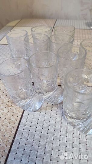 Хрустальные рюмки СССР