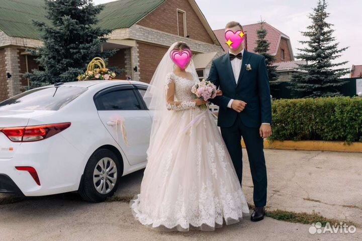 Свадебное платье 42-44