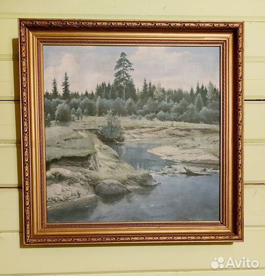 Художественная репродукция В.Серова Пейзаж