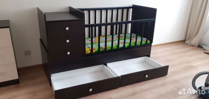 Детская кроватка трансформер