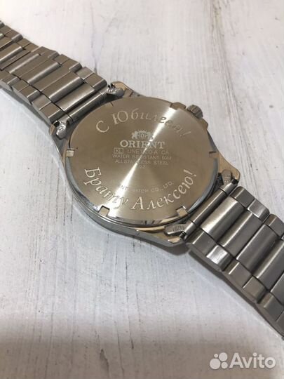 Гравировка на часах в подарок