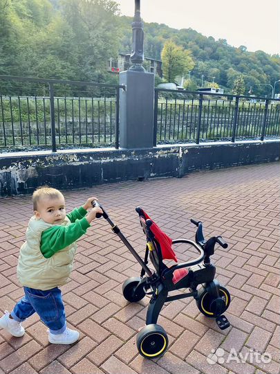 Детский велосипед doona трехколесный складной