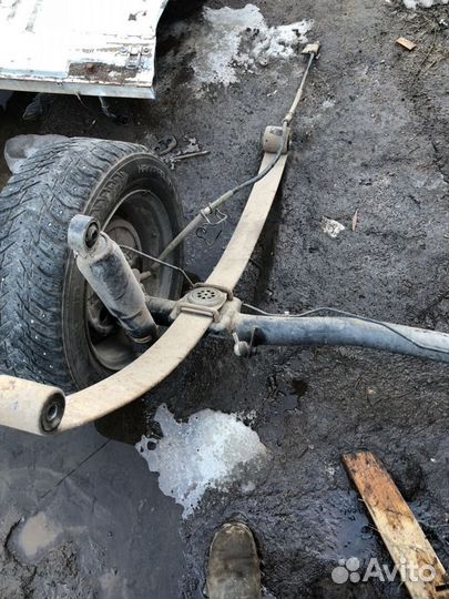 Задняя балка Фиат Добло