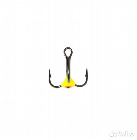 Крючок-тройник с каплей №4/04 