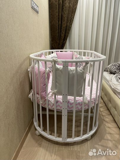 Детская кроватка трансформер 7 в 1