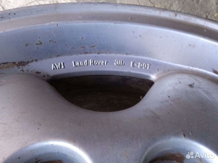 Диски литые 8jx16x57,0 на Land Rover