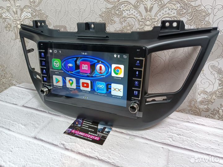 Магнитола Hyundai Tucson 3 android