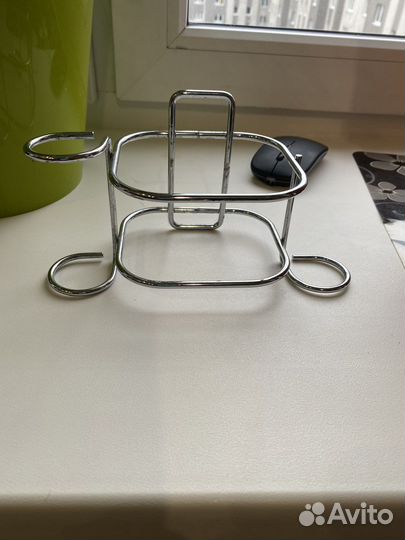 Держатель для фена, хром