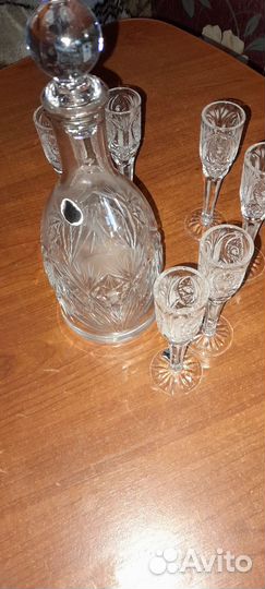 Хрустальные бокалы СССР