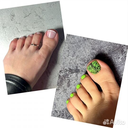 Маникюр-наращивание-педикюр