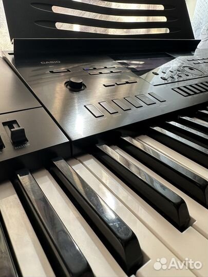 Синтезатор casio wk 7600+ стойка athletic