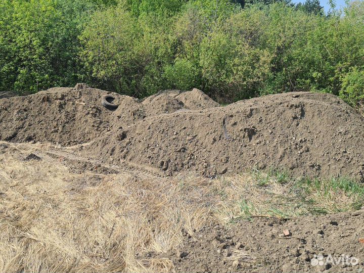 Грунт только для отсыпки