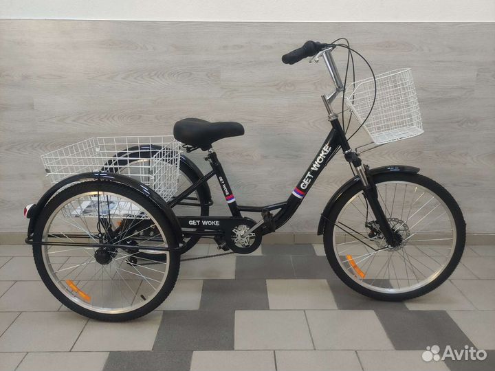 Велосипед трехколесный фермер новый