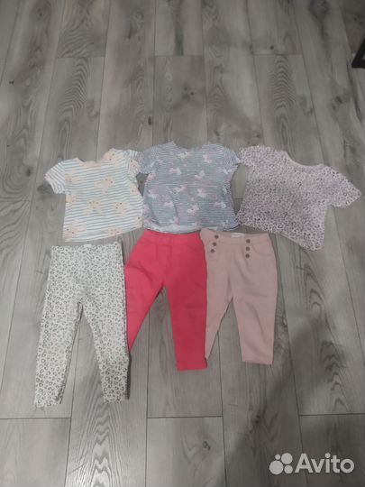 Детские вещи пакетом для девочек