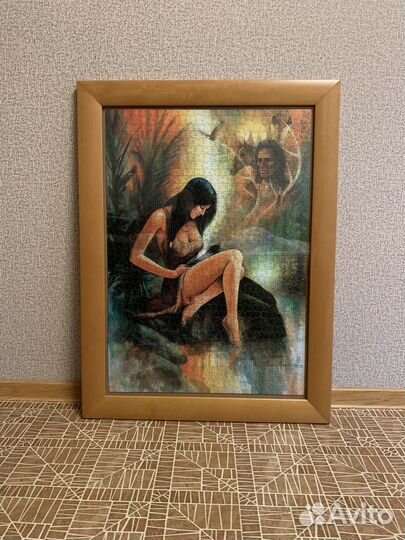 Большая картина из пазлов :)