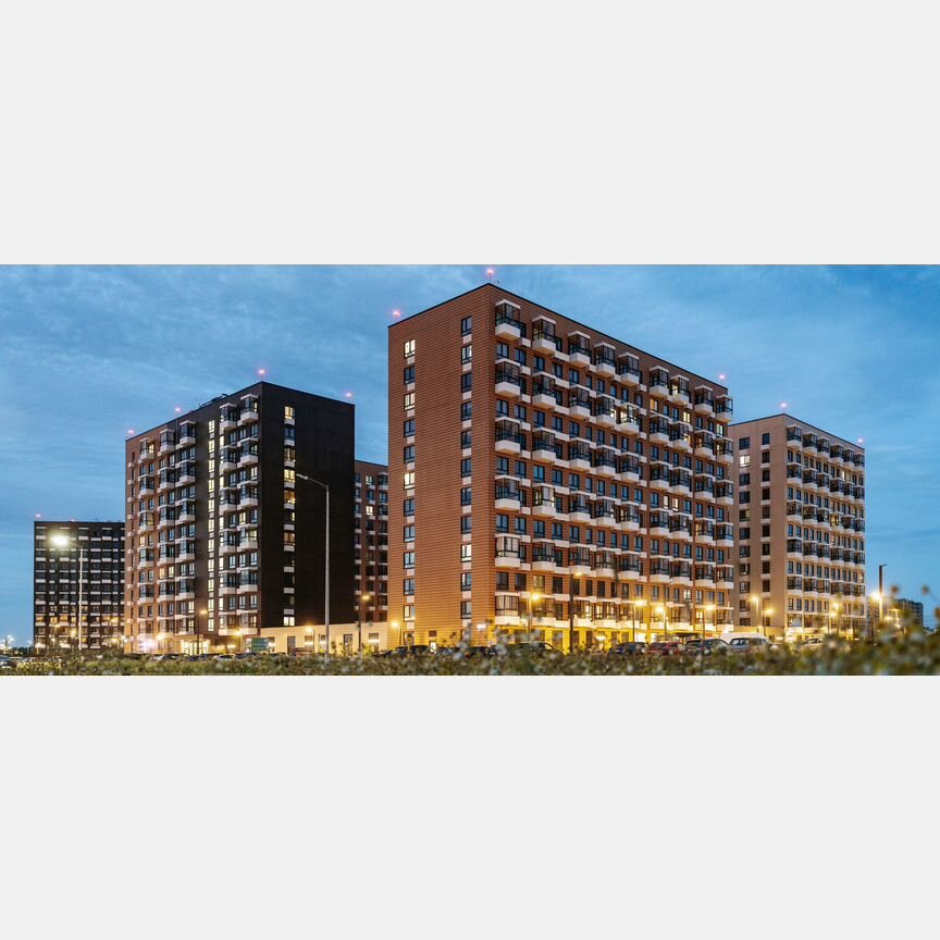 2-к. квартира, 53,3 м², 11/12 эт.