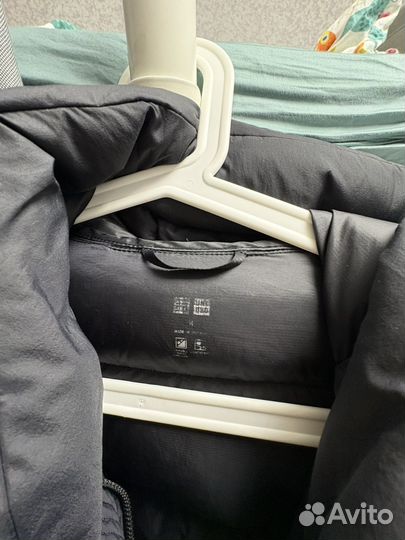 Пуховик кокон uniqlo iltra light down M