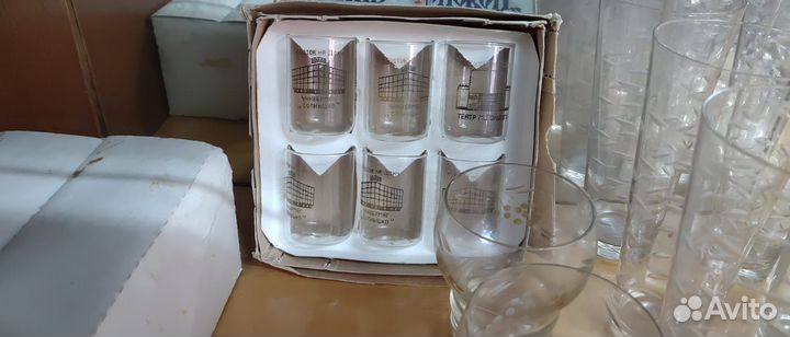 Рюмки стекло СССР