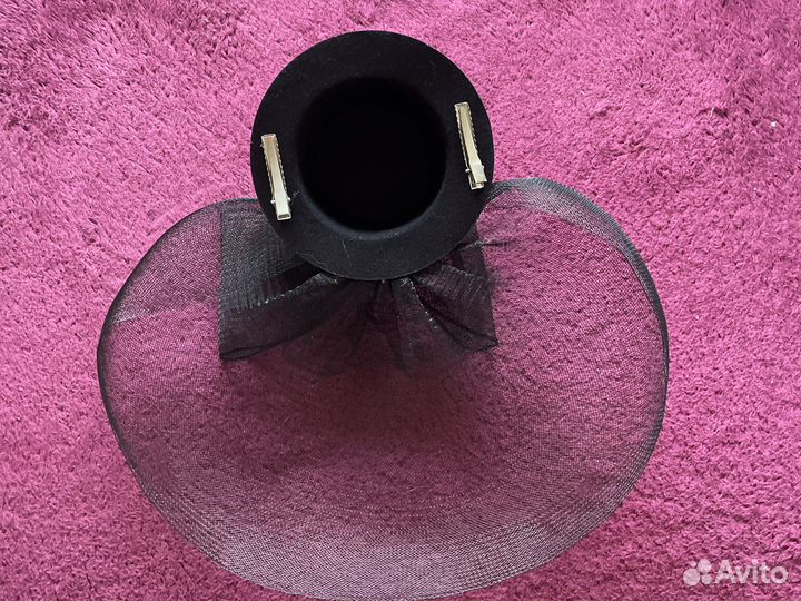 Шляпка с вуалью