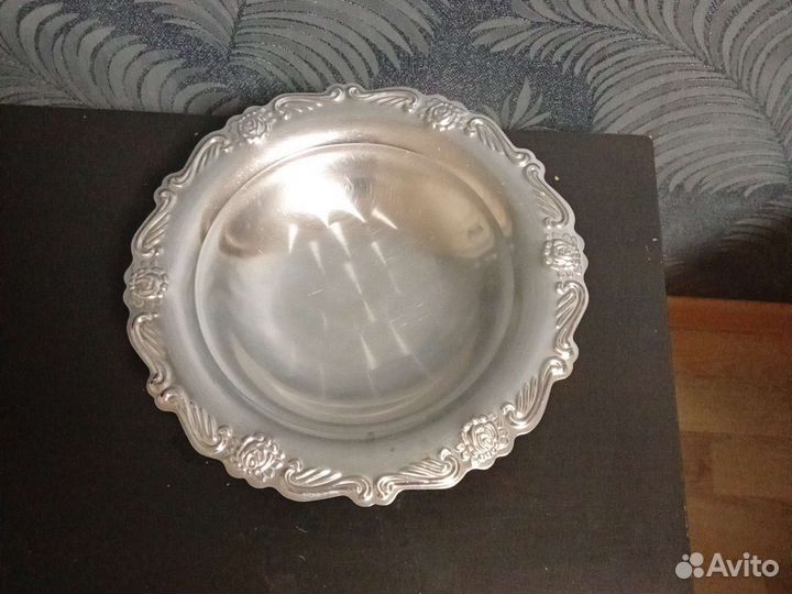 Ваза для фруктов на ножке СССР