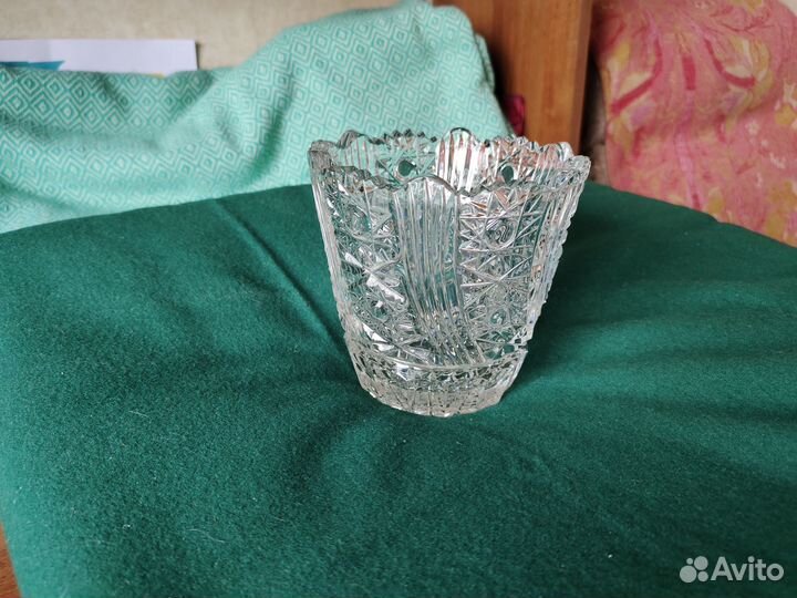 Ваза хрустальная для конфет