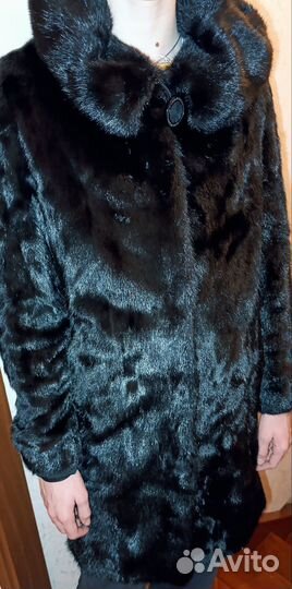 Шуба норковая 42 44 бу