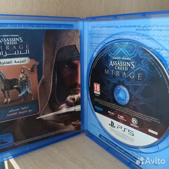 Assassins creed mirage ps5 диск