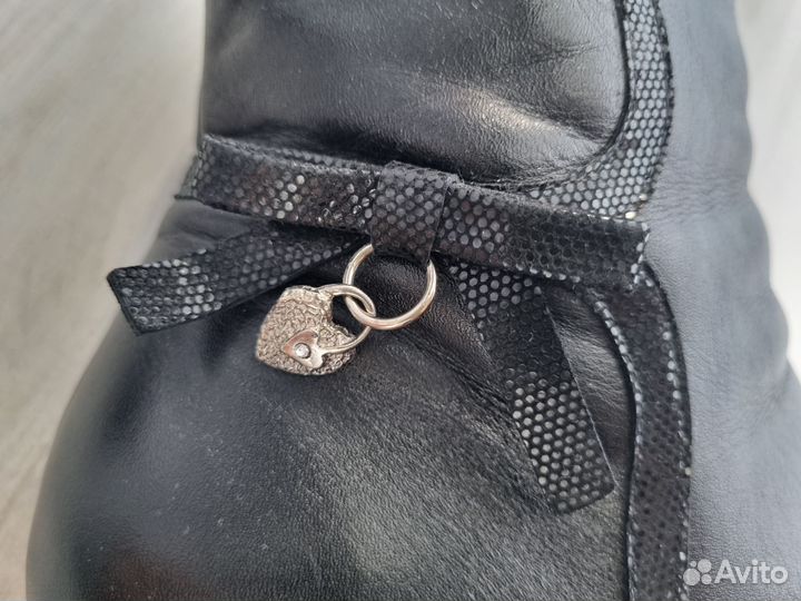 Ботильоны натуральная кожа 39 Польша