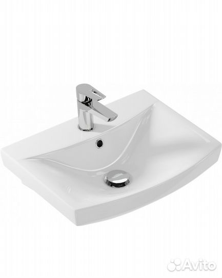 Тумба с раковиной для ванной 50 см