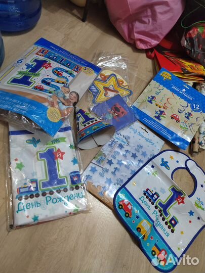 Набор для праздника 1 годик мальчик