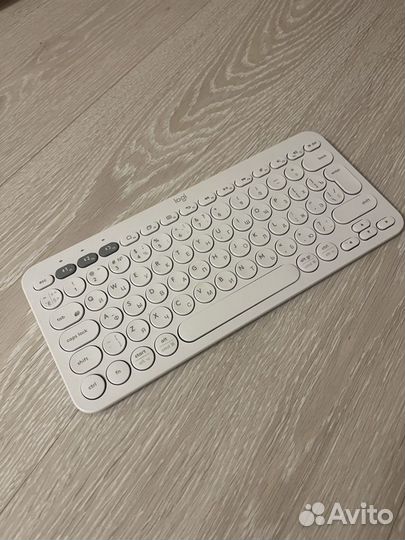 Клавиатура беспроводная logitech k380 белая