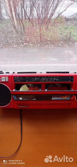 Кассетный магнитофон sanyo конец 90х