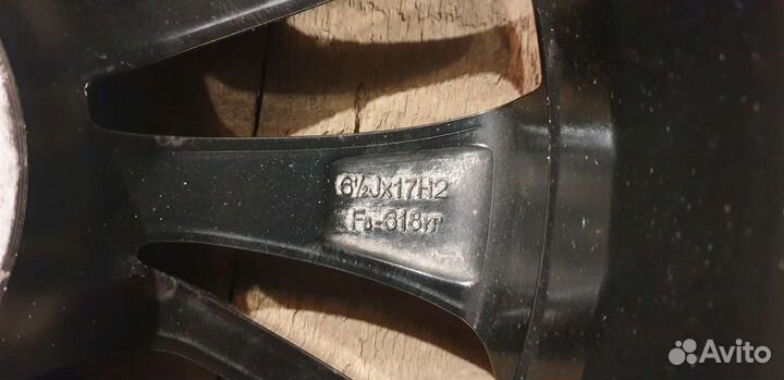 Литые диски r17 4x100 бу