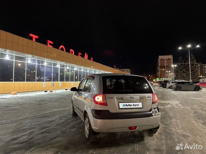 Hyundai Getz 1.4 МТ, 2007, битый, 127 300 км