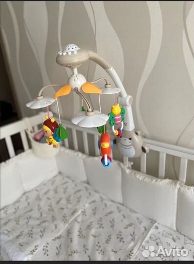 Мобиль на кроватку с подсветкой