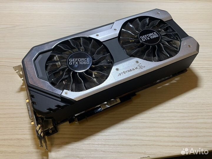 Видеокарта gtx 1060 6gb palit Jetstream