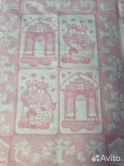 Одеяло байковое детское