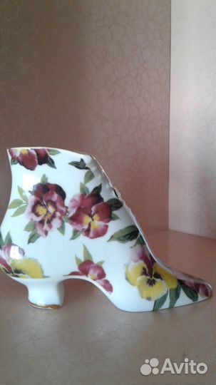 Фарфоровая салфетница английская коллекция