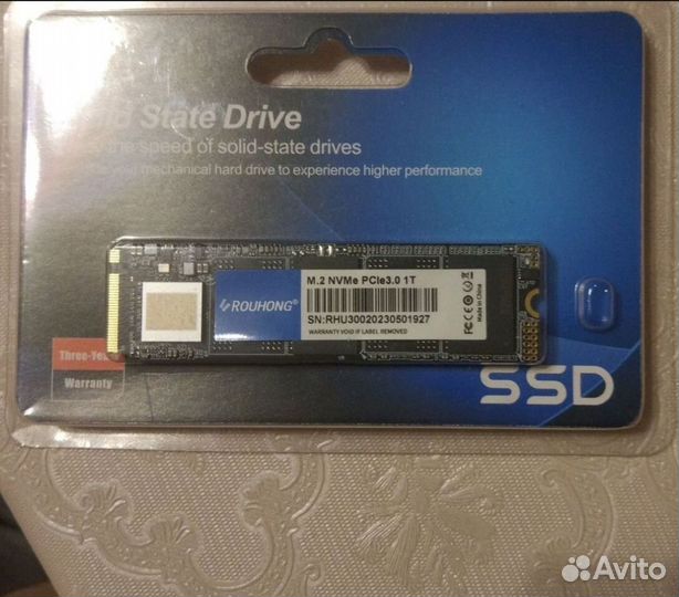 Ssd m2 nvme 1tb rouhong