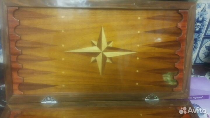 Нарды из ценных пород дерева