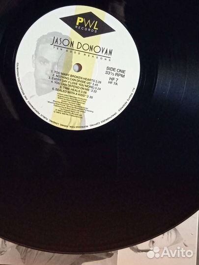 Jason Donovan – Ten Good Reasons - Lp