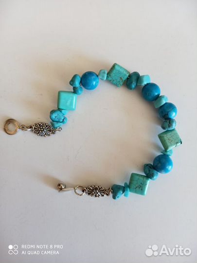 Браслет из бирюзы