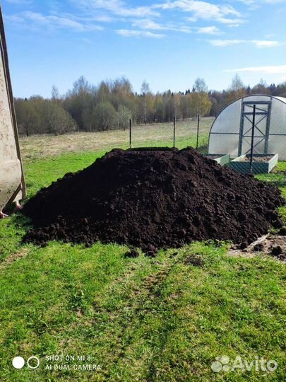 Чернозём плодородный для сада/газона