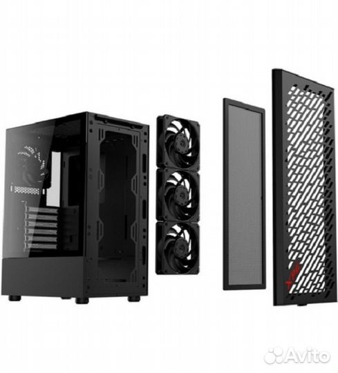 Корпус компьютерный adata XPG Valor Air черный