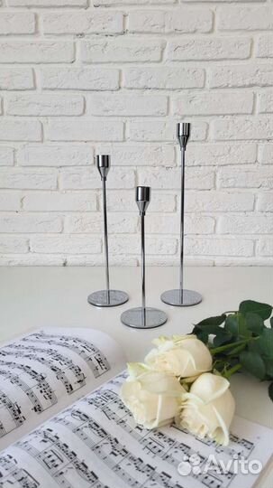 Подсвечник металлический