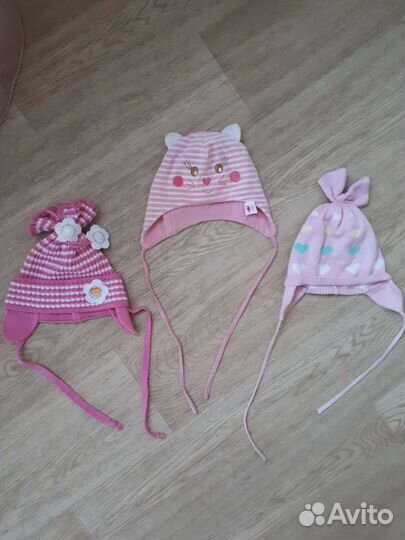 Шапка для девочки весна/осень