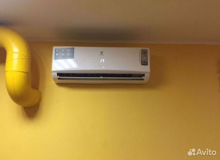 Сплит система с установкой