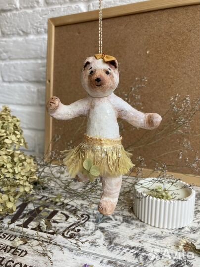 Ватная игрушка